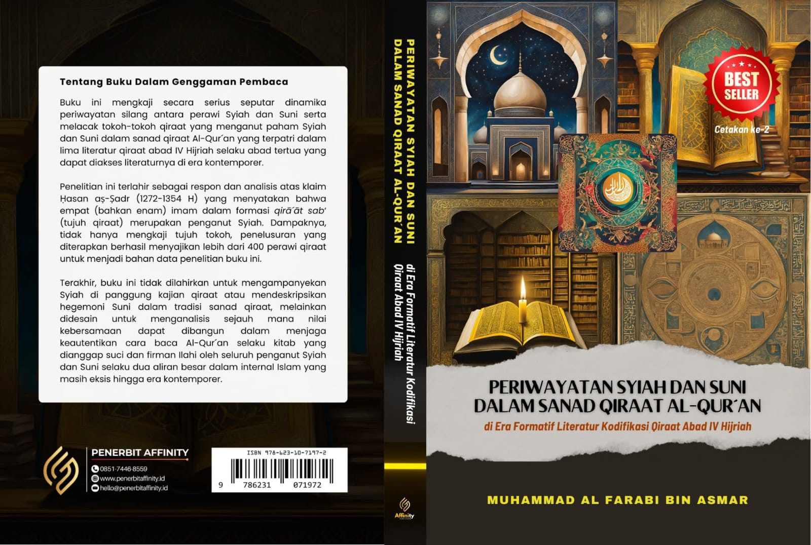 Sampul buku Periwayatan Syiah dan Suni dalam Sanad Qiraat Al-Qur'an